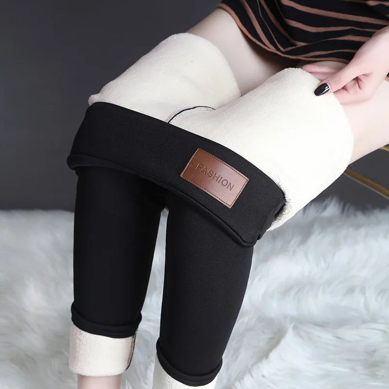 Thermal Leggings Women Winter Warm High Waist