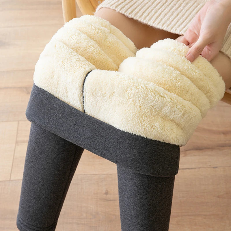 Thermal Leggings Women Winter Warm High Waist