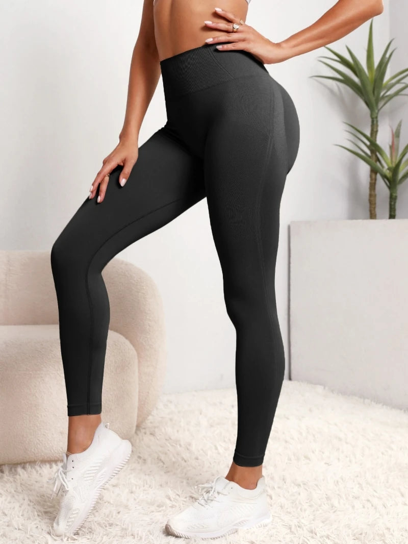 Seamless Sports Leggings High Waist