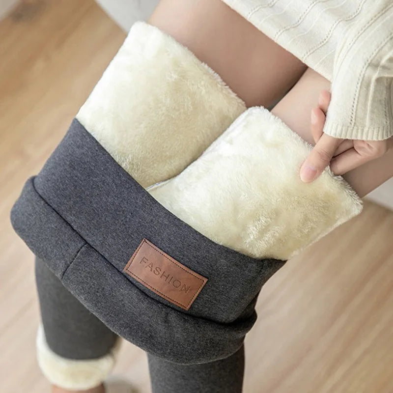 Thermal Leggings Women Winter Warm High Waist