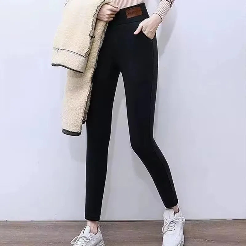 Thermal Leggings Women Winter Warm High Waist